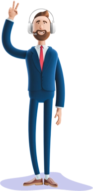man-headet